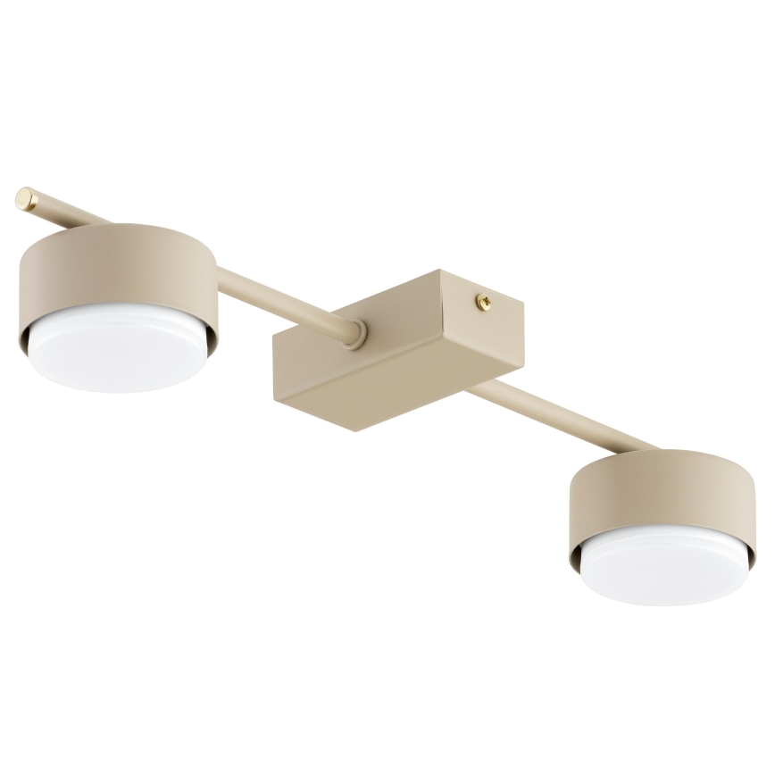 Brilagi - LED σποτ φωτιστικό MONO 2xGX53/30W/230V μπεζ