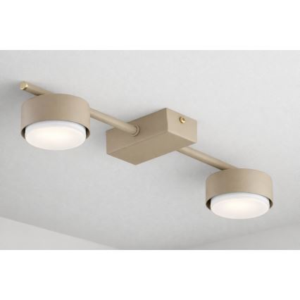 Brilagi - LED σποτ φωτιστικό MONO 2xGX53/30W/230V μπεζ