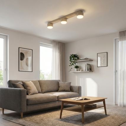 Brilagi - LED σποτ φωτιστικό MONO 3xGX53/30W/230V μπεζ