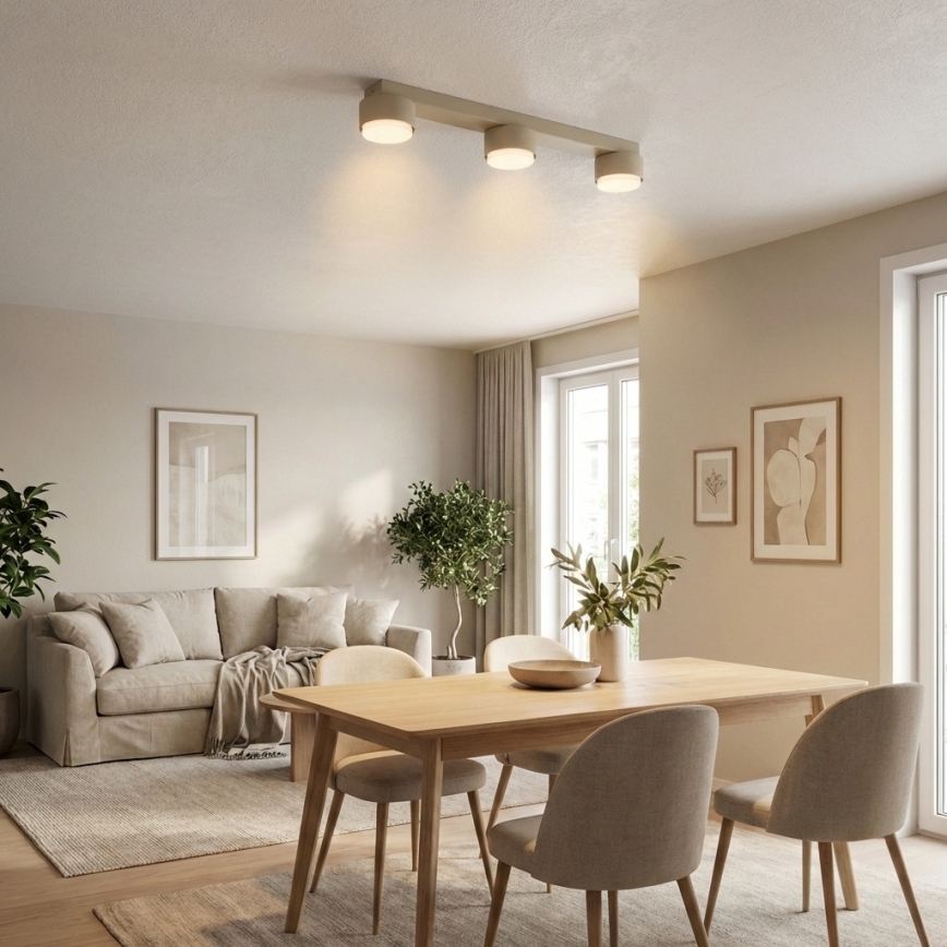 Brilagi - LED σποτ φωτιστικό MONO 3xGX53/30W/230V μπεζ