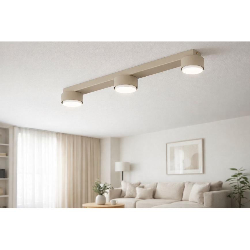 Brilagi - LED σποτ φωτιστικό MONO 3xGX53/30W/230V μπεζ