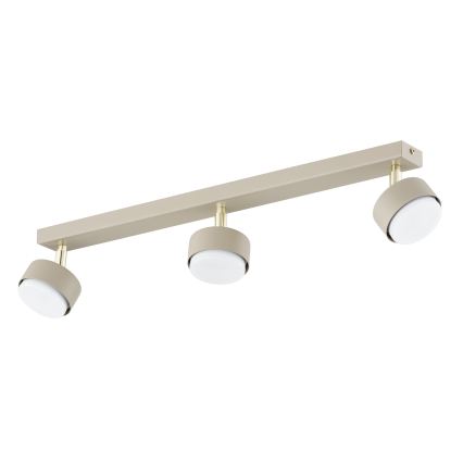 Brilagi - LED σποτ φωτιστικό MONO 3xGX53/30W/230V μπεζ