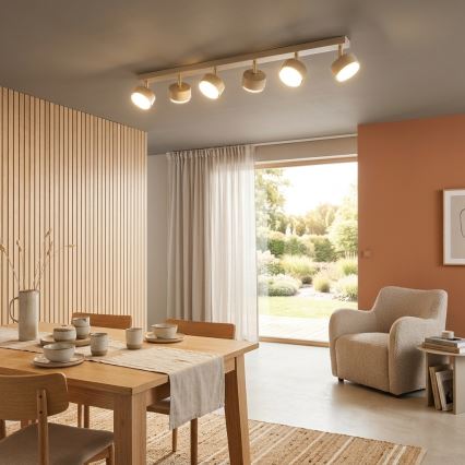 Brilagi - LED σποτ φωτιστικό MONO 6xGX53/30W/230V μπεζ/χρυσό