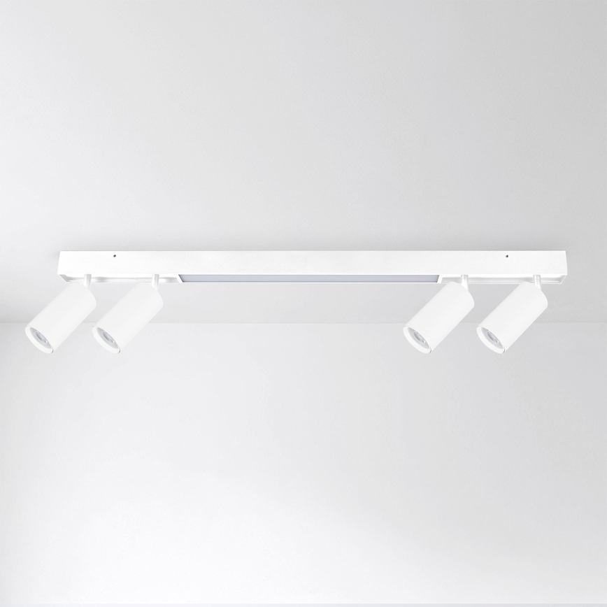 Brilagi - LED σποτ φωτιστικό SELE 4xGU10/30W/230V + LED/20W λευκό