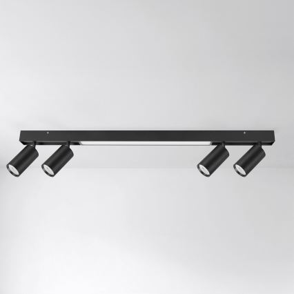 Brilagi - LED σποτ φωτιστικό SELE 4xGU10/30W/230V + LED/25W μαύρο