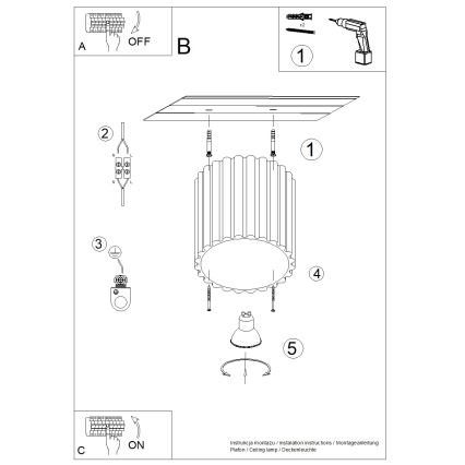Brilagi - LED σποτ φωτιστικό SFERA 1xGU10/10W/230V Ø 10 cm ροζ