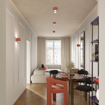 Brilagi - LED σποτ φωτιστικό SFERA 1xGX53/30W/230V Ø 10 εκ. ροζ