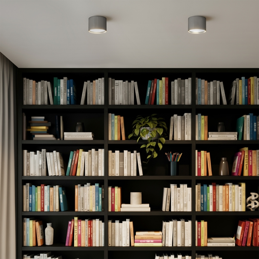 Brilagi - LED Σποτ φωτιστικό STRIPY 1xGX53/15W/230V ασημί