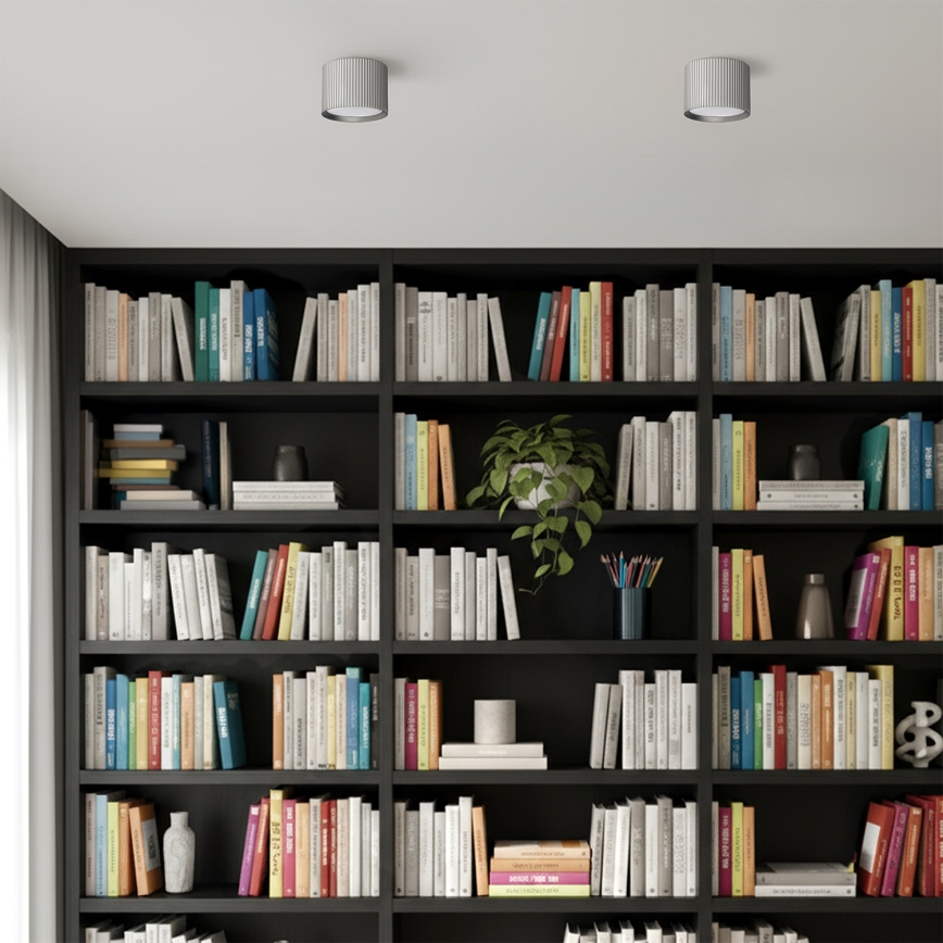 Brilagi - LED Σποτ φωτιστικό STRIPY 1xGX53/15W/230V ασημί