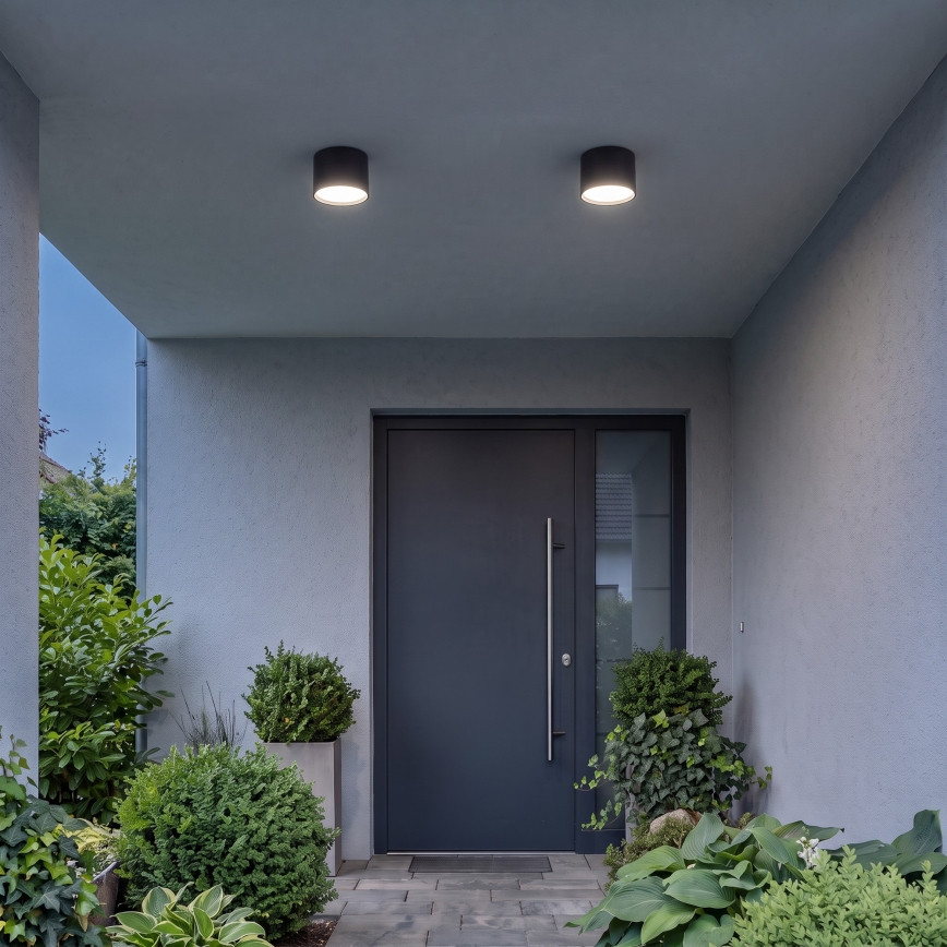 BRILAGI - LED φωτιστικό σποτ μπάνιου SMOOTH 1xGX53/15W/230V 60x82 mm μαύρο IP54