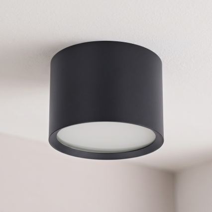 BRILAGI - LED φωτιστικό σποτ μπάνιου SMOOTH 1xGX53/15W/230V 60x82 mm μαύρο IP54