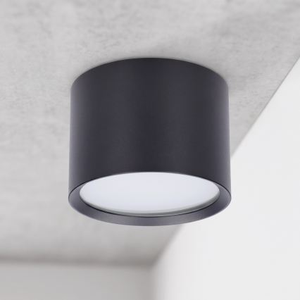 BRILAGI - LED φωτιστικό σποτ μπάνιου SMOOTH 1xGX53/15W/230V 60x82 mm μαύρο IP54