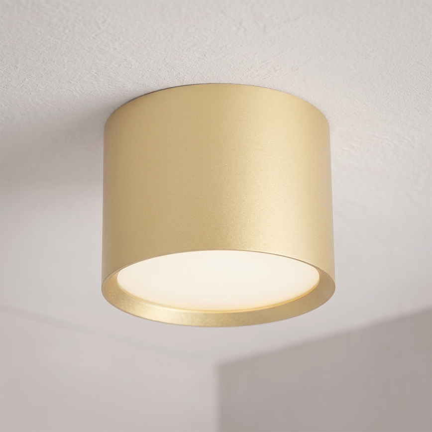 BRILAGI - LED σποτ μπάνιου SMOOTH 1xGX53/15W/230V 60x82 mm χρυσό IP54