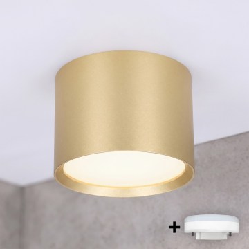 BRILAGI - LED σποτ μπάνιου SMOOTH 1xGX53/15W/230V 60x82 mm χρυσό IP54