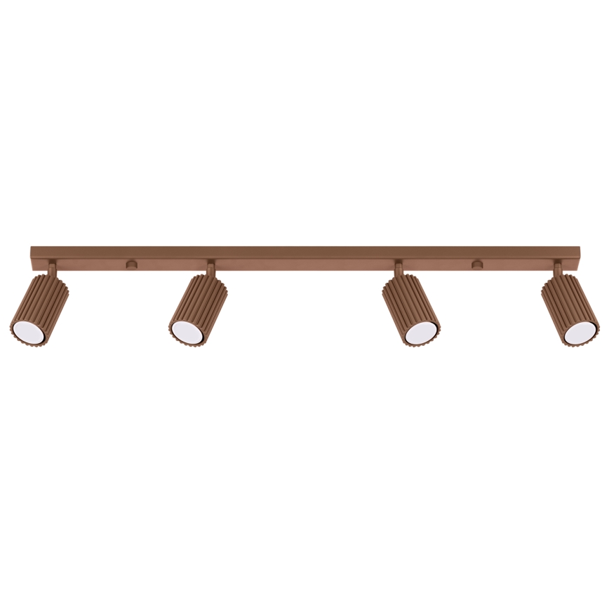 Brilagi - LED σποτ οροφής CRESTO 4xGU10/10W/230V καφέ