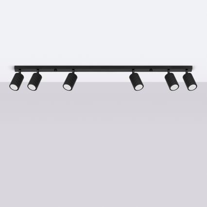 Brilagi - LED σποτ οροφής CRESTO 6xGU10/10W/230V μαύρο