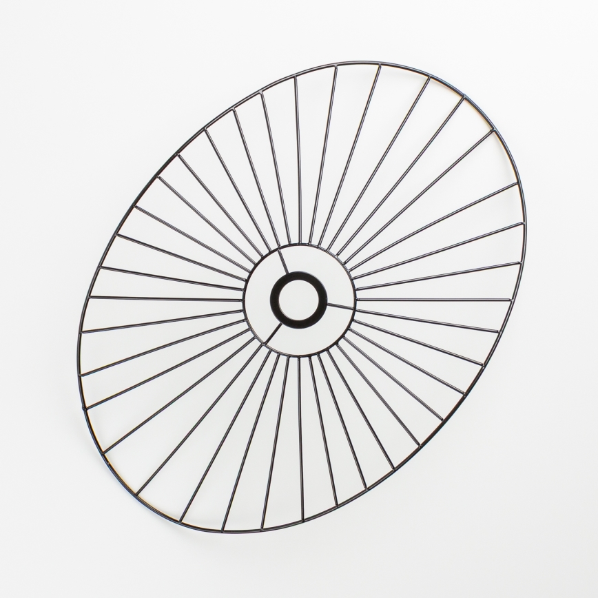 Brilagi - LED στερεωτό φωτιστικό οροφής CERIA WIRE 1xE27/40W/230V 40x56 cm μαύρο/δρυς