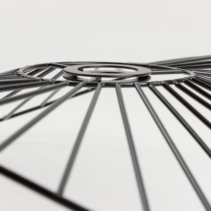 Brilagi - LED στερεωτό φωτιστικό οροφής CERIA WIRE 1xE27/40W/230V 40x56 cm μαύρο/δρυς