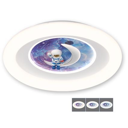 BRILAGI - LED Παιδικό φωτιστικό οροφής ASTRO LED/80W/230V 3000/4500/6000K διάμ. 51 cm