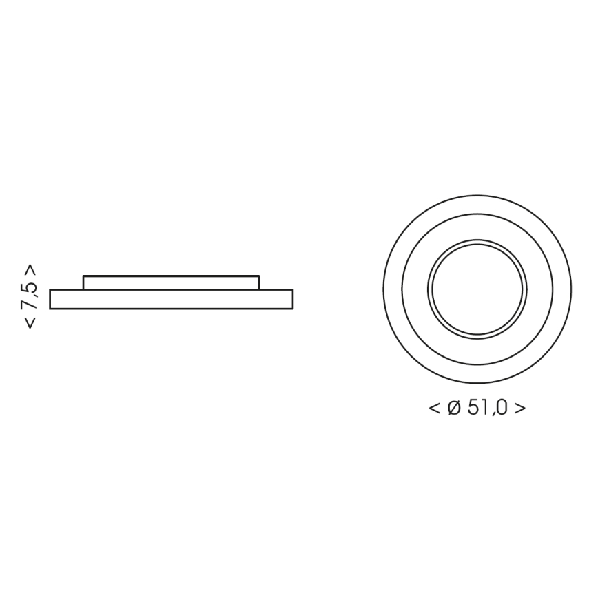 BRILAGI - LED Παιδικό φωτιστικό οροφής ASTRO LED/80W/230V 3000/4500/6000K διάμ. 51 cm