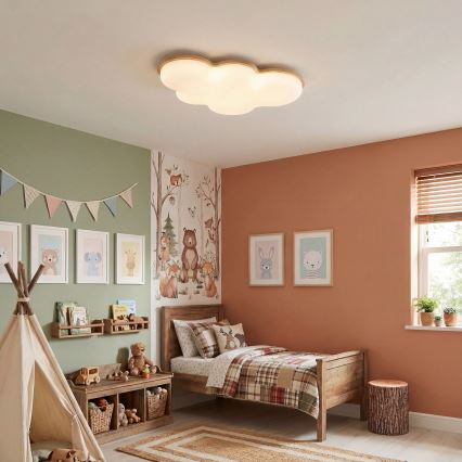 Brilagi - LED Παιδικό φωτιστικό οροφής CLOUD LED/54W/230V λευκό