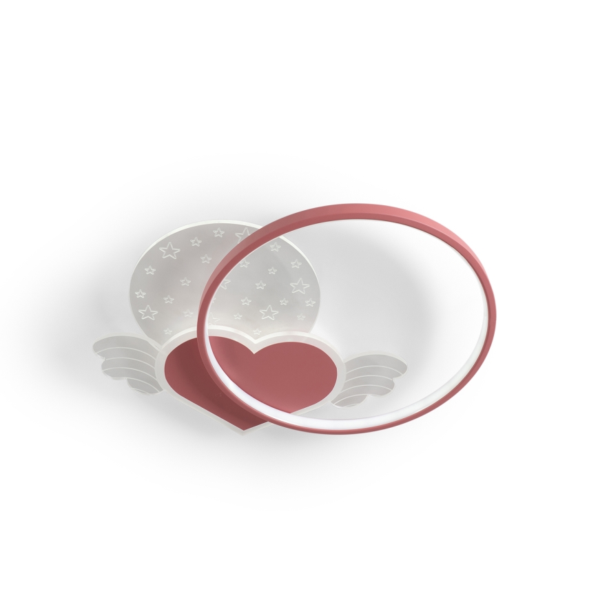 Brilagi - LED παιδικό φωτιστικό οροφής LOVE LED/48W/230V 3000/4500/6000K ροζ