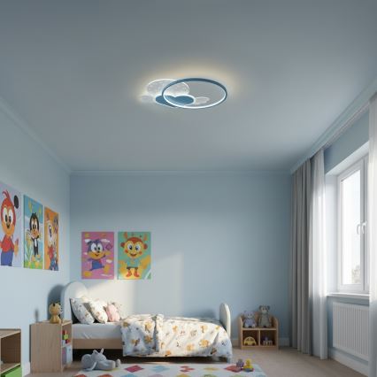 Brilagi - LED Παιδικό φωτιστικό οροφής LOVE LED/48W/230V 3000/4500/6000K μπλε