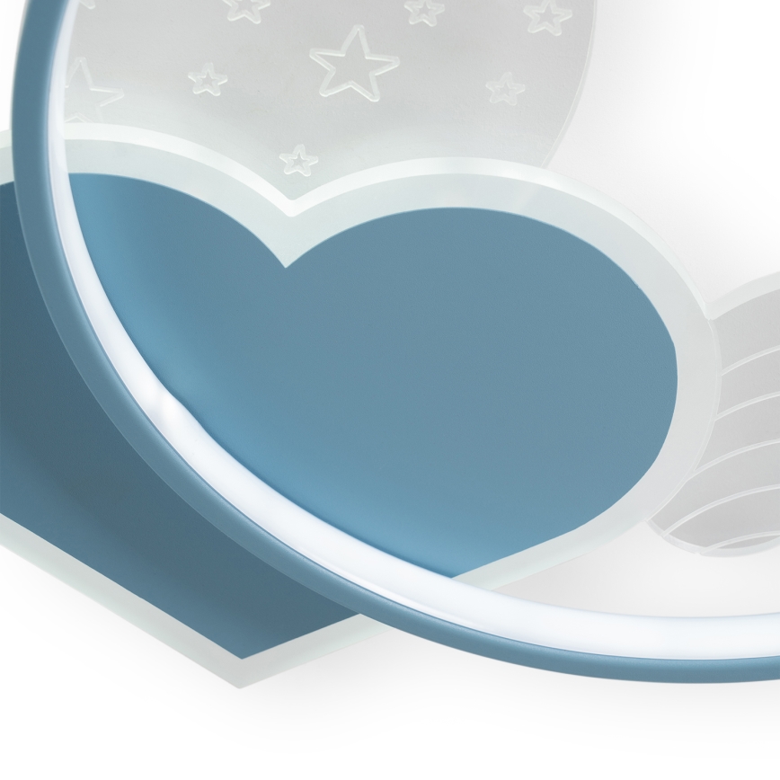 Brilagi - LED Παιδικό φωτιστικό οροφής LOVE LED/48W/230V 3000/4500/6000K μπλε