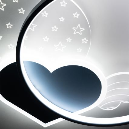 Brilagi - LED Παιδικό φωτιστικό οροφής LOVE LED/48W/230V 3000/4500/6000K μπλε