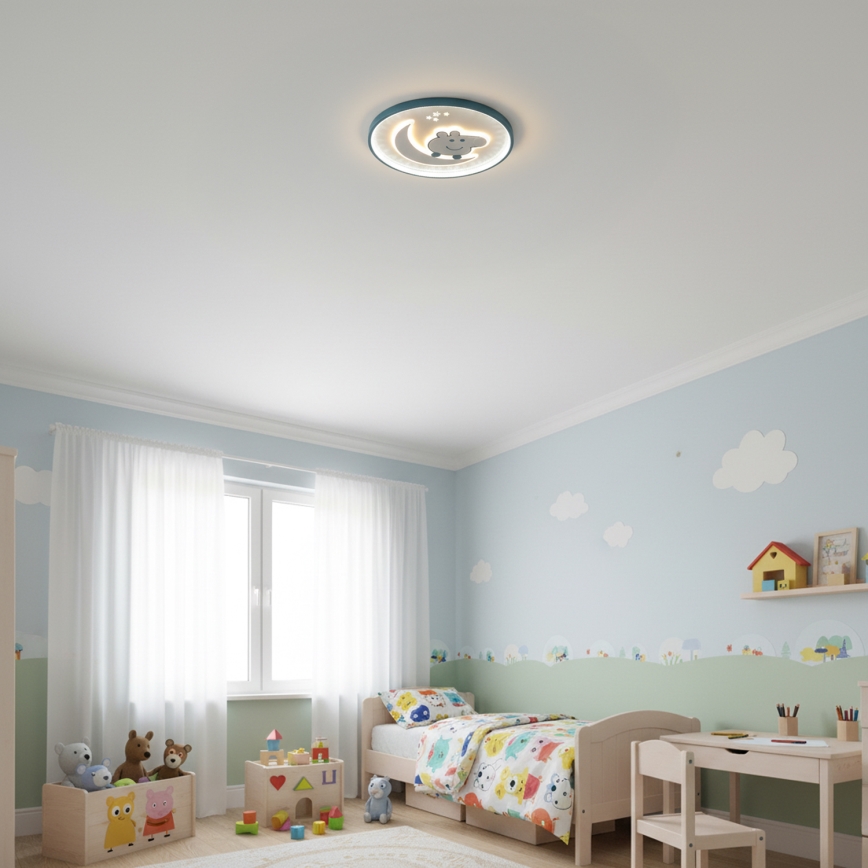 Brilagi - LED παιδικό φωτιστικό οροφής PIGGY LED/70W/230V 3000/4500/6000K Ø 45 cm