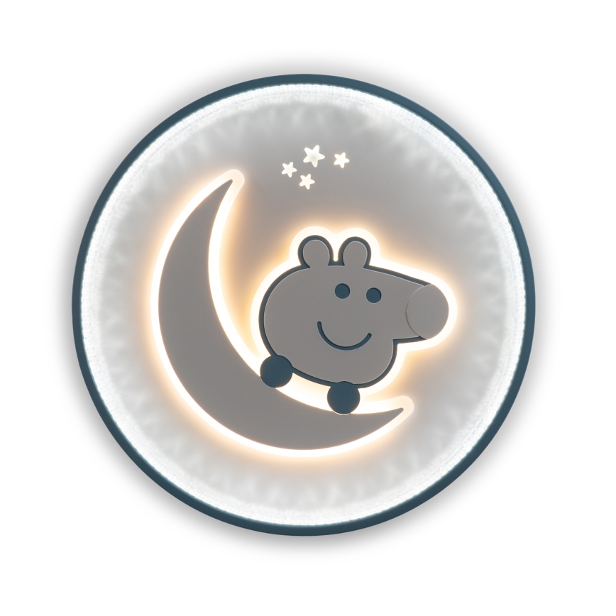 Brilagi - LED παιδικό φωτιστικό οροφής PIGGY LED/70W/230V 3000/4500/6000K Ø 45 cm