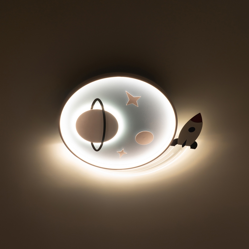 Brilagi -LED Παιδικό φωτιστικό οροφής STARSHIP LED/64W/230V 3000/4500K μπλε
