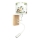 Brilagi - LED Παιδικό ευέλικτο φωτιστικό τοίχου BOBO WOOD 1xE27/25W/230V + LED/3W βελανιδιά/λευκό/πράσινο/ζούγκλα