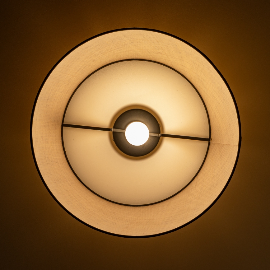 Brilagi - LED πλαφονιέρα CERIA 1xE27/40W/230V Ø 50 cm μπεζ