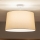 Brilagi - LED πλαφονιέρα CERIA 1xE27/60W/230V Ø 45 cm λευκό/μπεζ