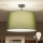 Brilagi - LED πλαφονιέρα CERIA 1xE27/60W/230V διάμ. 45 εκ. μαύρο/πράσινο