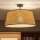 Brilagi - LED πλαφονιέρα CERIA 1xE27/60W/230V διάμ. 50 εκ. μαύρο/μπεζ