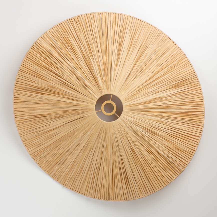 Brilagi - LED πλαφονιέρα CERIA BOHO 1xE27/40W/230V Ø 80 cm ραφία/δρυς