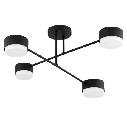 Brilagi - LED πλαφονιέρα MONO 4xGX53/30W/230V μαύρο