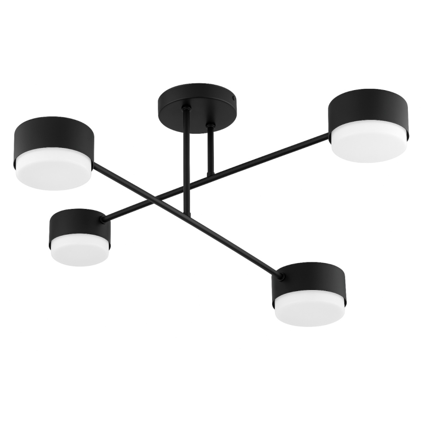 Brilagi - LED πλαφονιέρα MONO 4xGX53/30W/230V μαύρο
