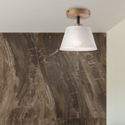 Brilagi - LED  Πλαφονιέρα οροφής ANTHONY 1xE14/60W/230V δρυς/λευκό