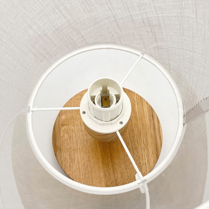 Brilagi - LED  Πλαφονιέρα οροφής ANTHONY 1xE14/60W/230V δρυς/λευκό