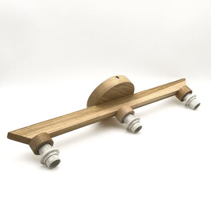 Brilagi - LED  Πλαφονιέρα οροφής ANTHONY 3xE14/40W/230V δρυς/μαύρο