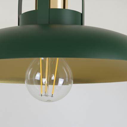 Brilagi - LED Πλαφονιέρα οροφής FLAMENGO 1xE27/60W/230V πράσινο