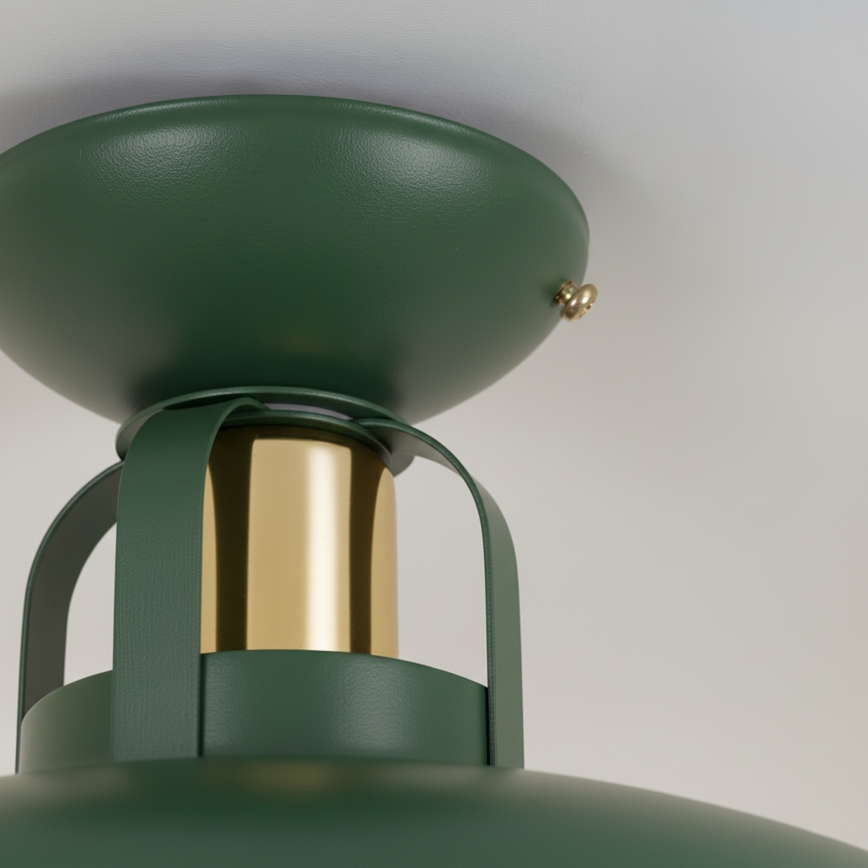 Brilagi - LED Πλαφονιέρα οροφής FLAMENGO 1xE27/60W/230V πράσινο