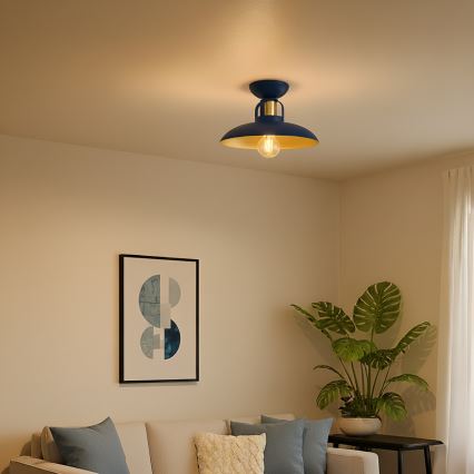 Brilagi - LED Πλαφονιέρα οροφής FLAMENGO 1xE27/60W/230V μπλε