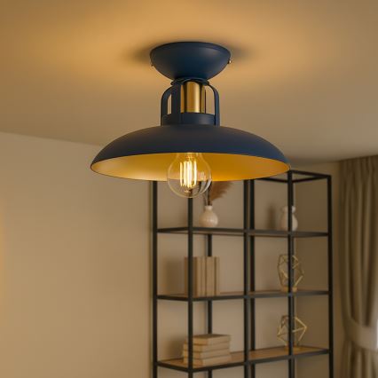 Brilagi - LED Πλαφονιέρα οροφής FLAMENGO 1xE27/60W/230V μπλε