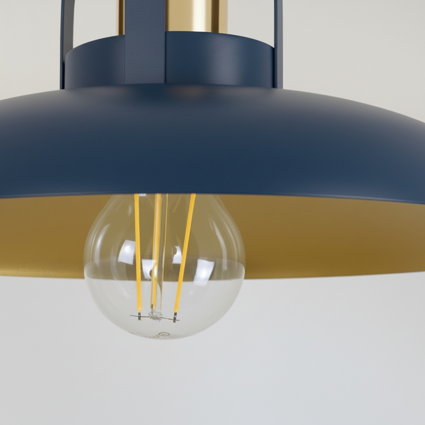 Brilagi - LED Πλαφονιέρα οροφής FLAMENGO 1xE27/60W/230V μπλε