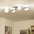 Brilagi - LED Πλαφονιέρα οροφής MILLA 4xG9/3W/230V γυαλιστερό χρώμιο/λευκό
