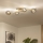 Brilagi - LED Πλαφονιέρα οροφής MILLA 4xG9/3W/230V χρυσό/φιμέ